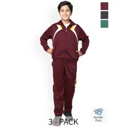 BAESD Boys Pack Of 3 Warm Stylish High-Rise Tracksuits-picture-54