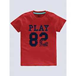 BAESD Boys Pack Of 5 Typography Printed Cotton T-Shirt image 3