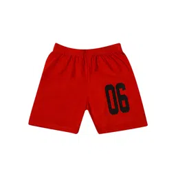 BAESD Boys Pack Of 5 Typography Printed Pure Cotton Shorts image 4