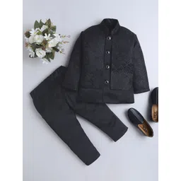 BAESD Boys Printed Blazer & Trouser-picture-57