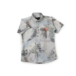 BAESD Boys Printed Built-Up Collar Regular Fit Shirt-picture-20