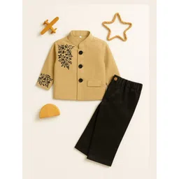 BAESD Boys Printed Coat with Trousers image 1