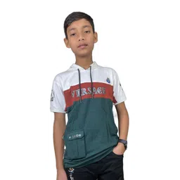 BAESD Boys Printed Hooded T-shirt-picture-21