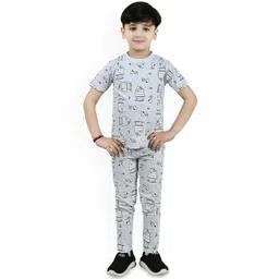 BAESD Boys Printed Night suit-picture-11