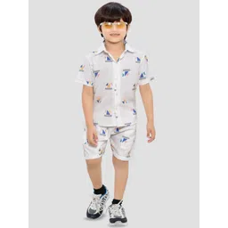 BAESD Boys Printed Pure Cotton Clothing Set-picture-30