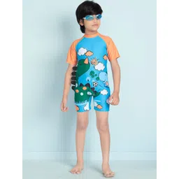 BAESD Boys Printed Round Neck Leg Suit-picture-17