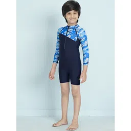 BAESD Boys Printed Round Neck Leg Suit-picture-13