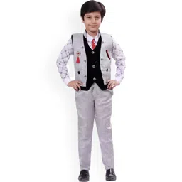 BAESD Boys Printed Single-Breasted Suit-picture-11