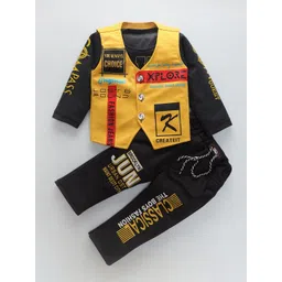 BAESD Boys Printed T-shirt with Trousers-picture-13