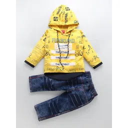 BAESD Boys Printed T-shirt with Trousers-picture-14