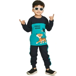 BAESD Boys Printed T-shirt With Trousers-picture-52
