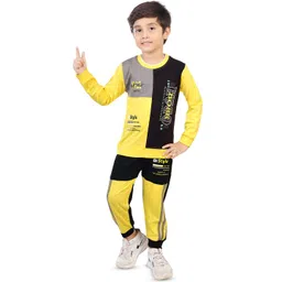 BAESD Boys Printed T-shirt with Trousers-picture-40