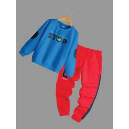 BAESD Boys Printed T-shirt With Trousers-picture-39