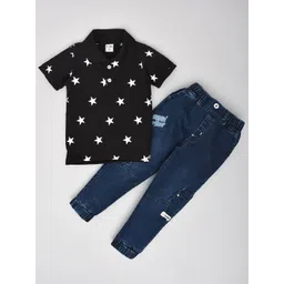 BAESD Boys Printed T-shirt with Trousers-picture-25