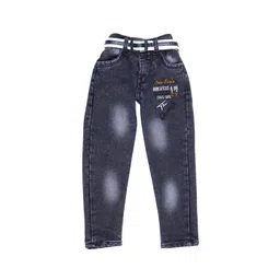 BAESD Boys Regular Fit Mid-Rise Mildly Distressed Heavy Fade Stretchable Jeans-picture-39