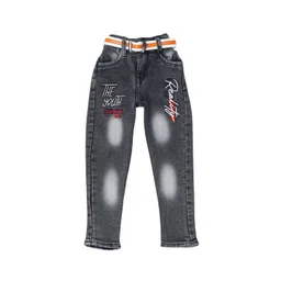 BAESD Boys Regular Fit Mid-Rise Mildly Distressed Heavy Fade Stretchable Jeans-picture-21