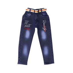 BAESD Boys Regular Fit Mid-Rise Slash Knee Light Fade Stretchable Jeans-picture-36