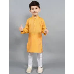 BAESD Boys Regular Thread Work Kurta with Pyjamas-picture-25