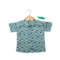 BAESD Boys Relaxed Abstract Printed Organic Cotton Casual Shirt-picture-21