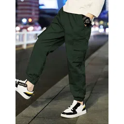 BAESD Boys Relaxed Cargos Trousers-picture-14