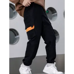 BAESD Boys Relaxed Cargos Trousers-picture-16