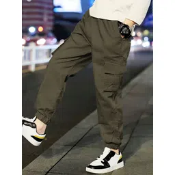 BAESD Boys Relaxed Cargos Trousers image 1