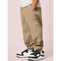 BAESD Boys Relaxed Loose Fit Pleated Cargos Trousers-picture-28