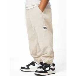 BAESD Boys Relaxed Loose Fit Pleated Cargos Trousers-picture-29