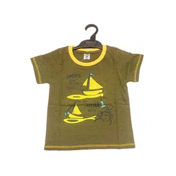 BAESD Boys Round Neck Typography Printed Cotton T-shirt-picture-23