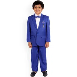 BAESD Boys Single-Breasted 5-Piece Party Suit-picture-26