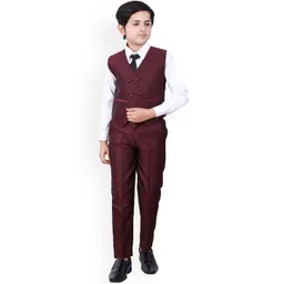 BAESD Boys Single-Breasted Five-Piece Party Suits-picture-14
