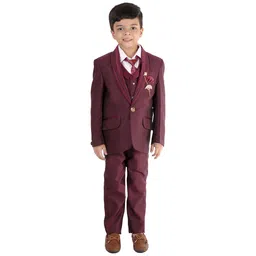 BAESD Boys Single-Breasted Five-Piece Suit-picture-56
