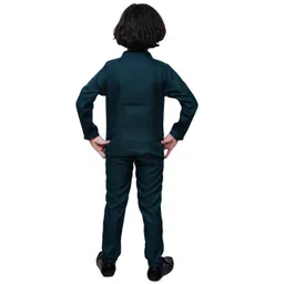 BAESD Boys Single-Breasted Notched Lapel Pure Cotton Suits image 2