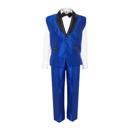 BAESD Boys Single-Breasted Shawl Collar 3 Piece Party Suit-picture-11
