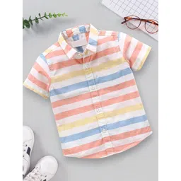 BAESD Boys Striped Printed Formal Shirt-picture-56