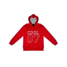 BAESD Boys Typography Printed Hooded Pure Cotton Pullover-picture-13