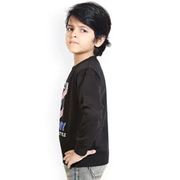 BAESD Boys Typography Printed Round Neck Long Sleeve Sweatshirts image 4