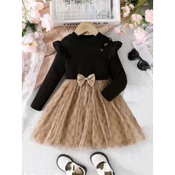 BAESD Checked Fit & Flare Dress-picture-13