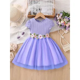 BAESD Colourblocked Fit & Flare Dress-picture-12