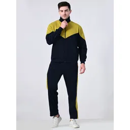 BAESD Colourblocked Mock Neck Tracksuits-image-2