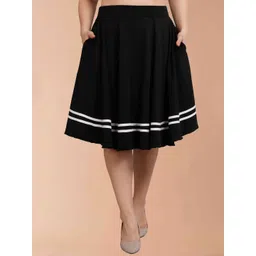 BAESD Double Stripes Midi Skirt-picture-13