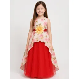 BAESD Embellished Net A-Line Maxi Dress-picture-34