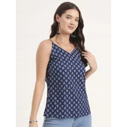 BAESD Ethnic Motifs Printed Cotton Top image 5