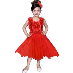 BAESD Floral Net Fit & Flare Dress-picture-24