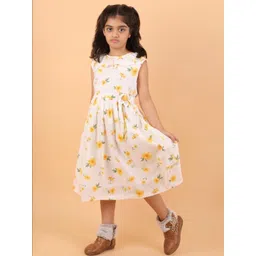 BAESD Floral Print Applique Fit & Flare Dress-picture-11