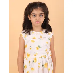 BAESD Floral Print Applique Fit & Flare Dress-picture-13