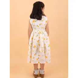 BAESD Floral Print Applique Fit & Flare Dress image 1