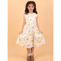 BAESD Floral Print Applique Fit & Flare Dress image 2