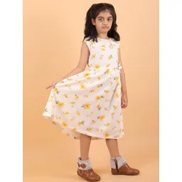 BAESD Floral Print Applique Fit & Flare Dress image 5