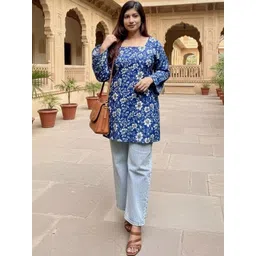 BAESD Floral Print Cotton Top-picture-12